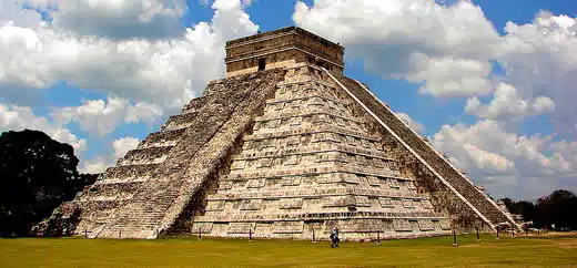 Chichen Itza seen from East